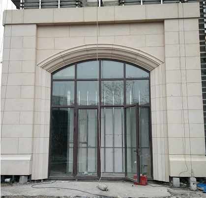 上海火车站北广场楼外幕墙工程 业明华幕墙工程施工