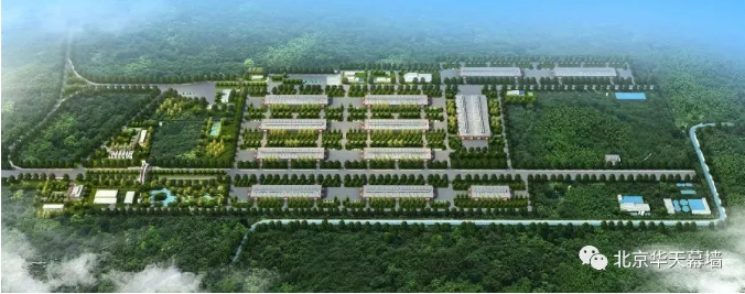 幕墙工程案例：埃塞俄比亚巴赫达尔工业园