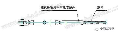 建筑幕墙用不锈钢拉索