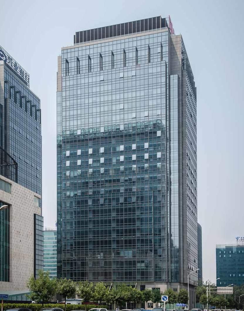 北京华融大厦幕墙窗户五金件维修工程